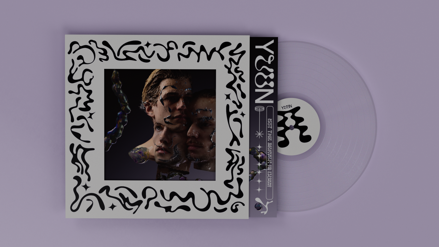YUUN - I've Got My Head In The Clouds, But The Server Is Down - LP Vinyl (limited transparent) + Magazine
