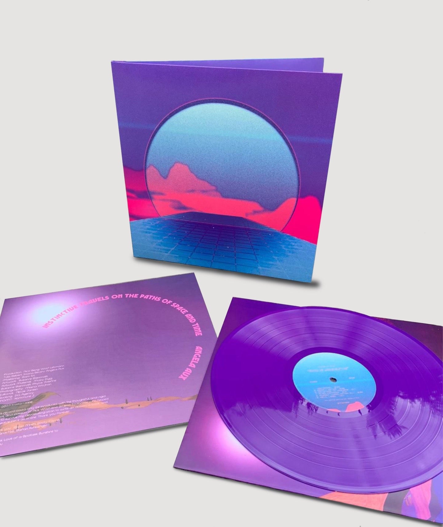 Angela Aux - Instinctive Travels on the Paths of Space and Time - LP Vinyl (limited purple)